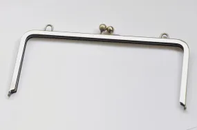 27cm (10 1/2") Brushed Brass Purse Frame Large Bag Hanger Glue-In Style 27 x 12cm A10955