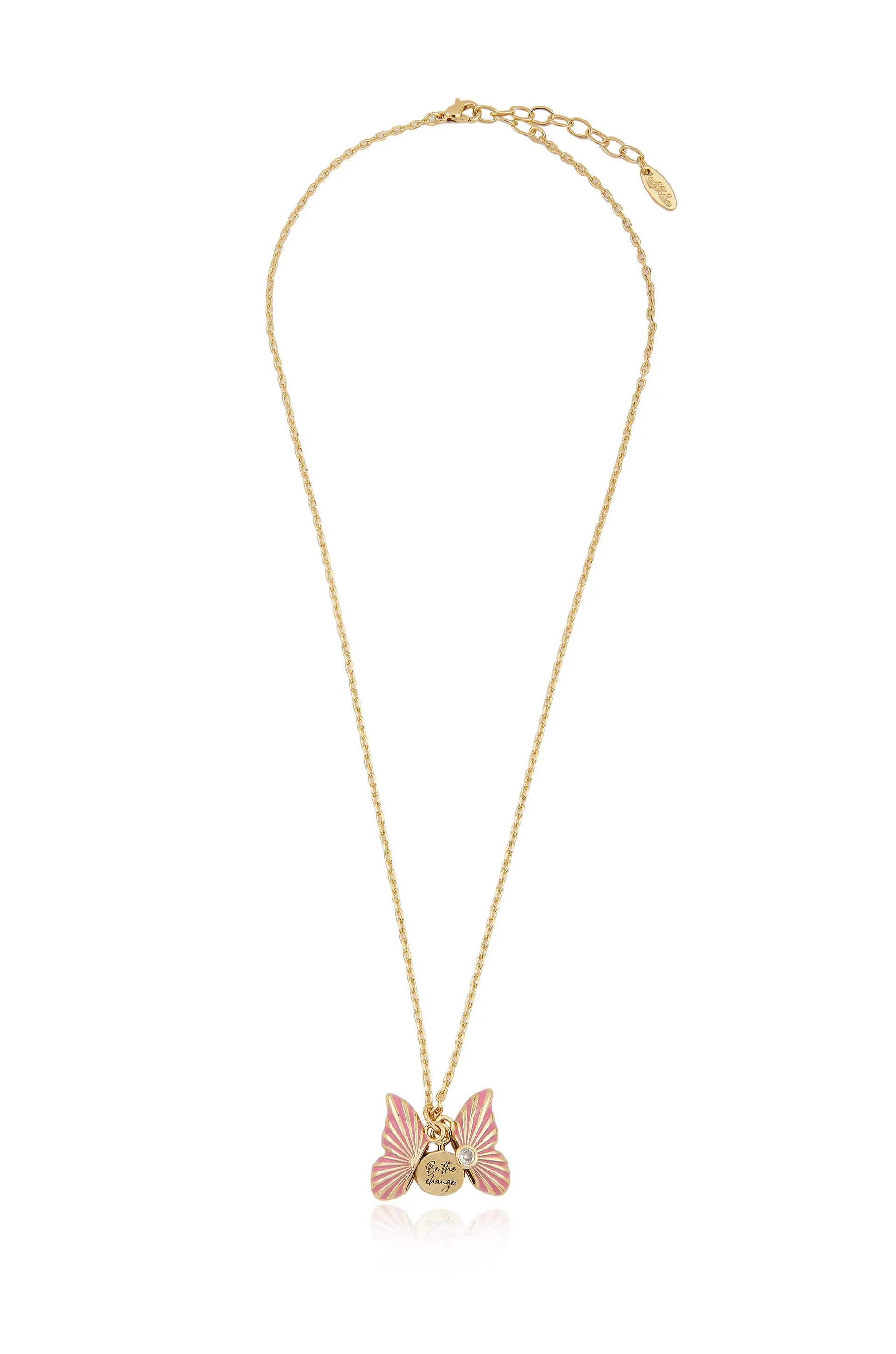 Be the Change Hidden Message Locket Necklace