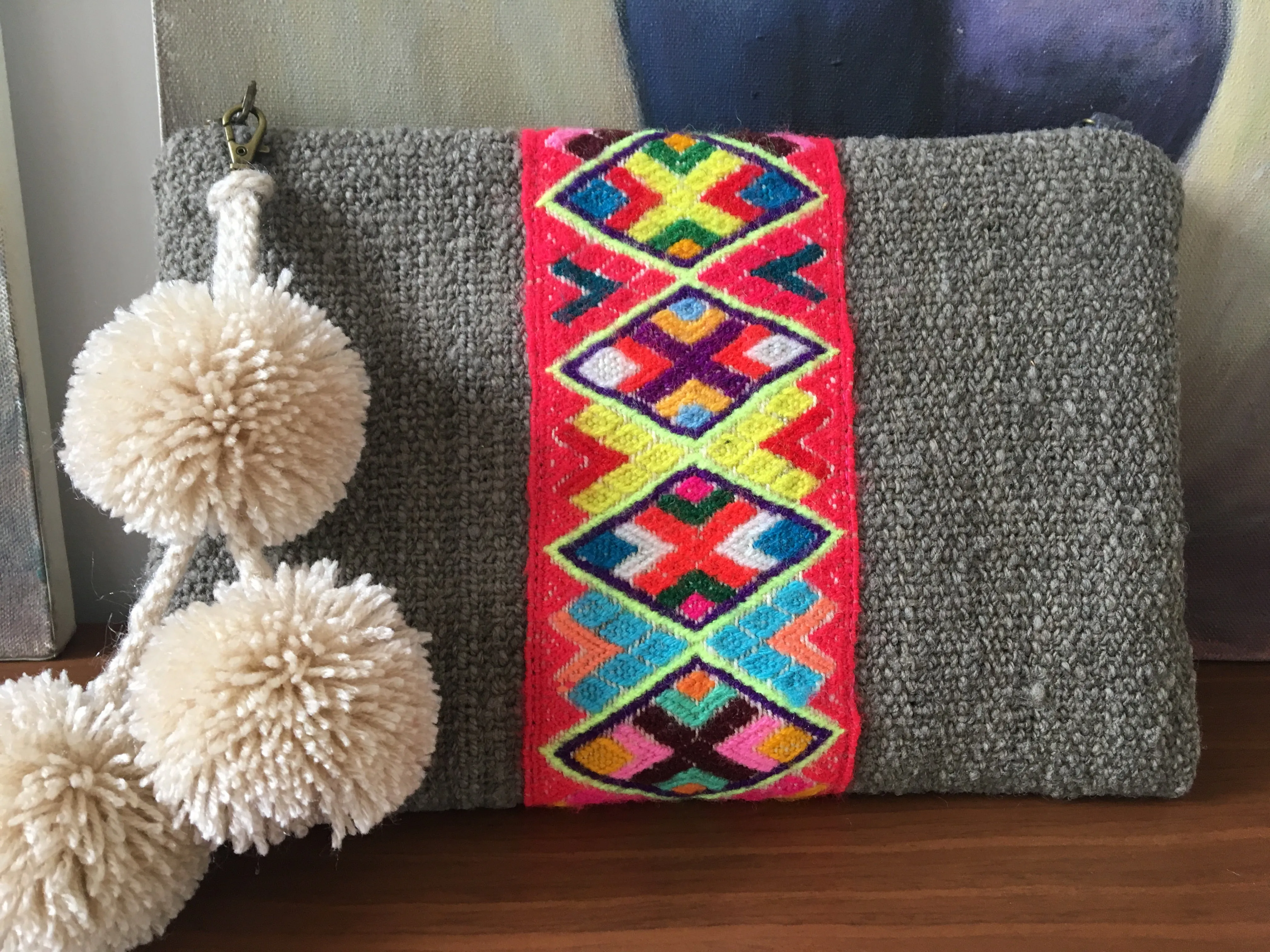 Falda Convertible Bag in Grey (MORE TEXTILES)
