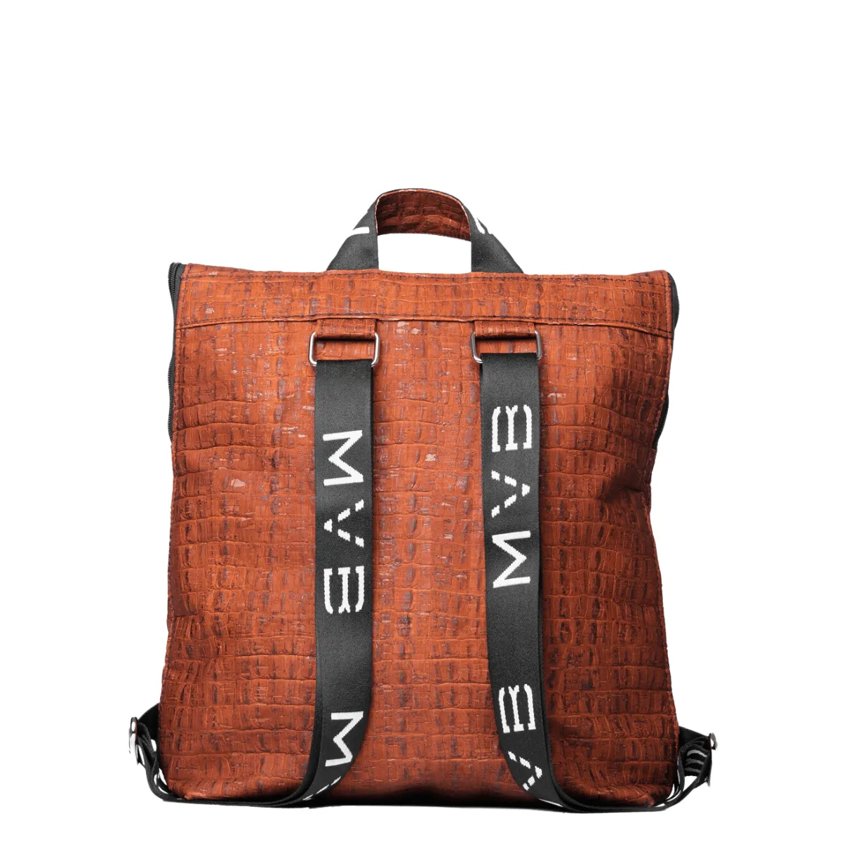 Laptop Cork Vegan Backpack | Burnt Orange