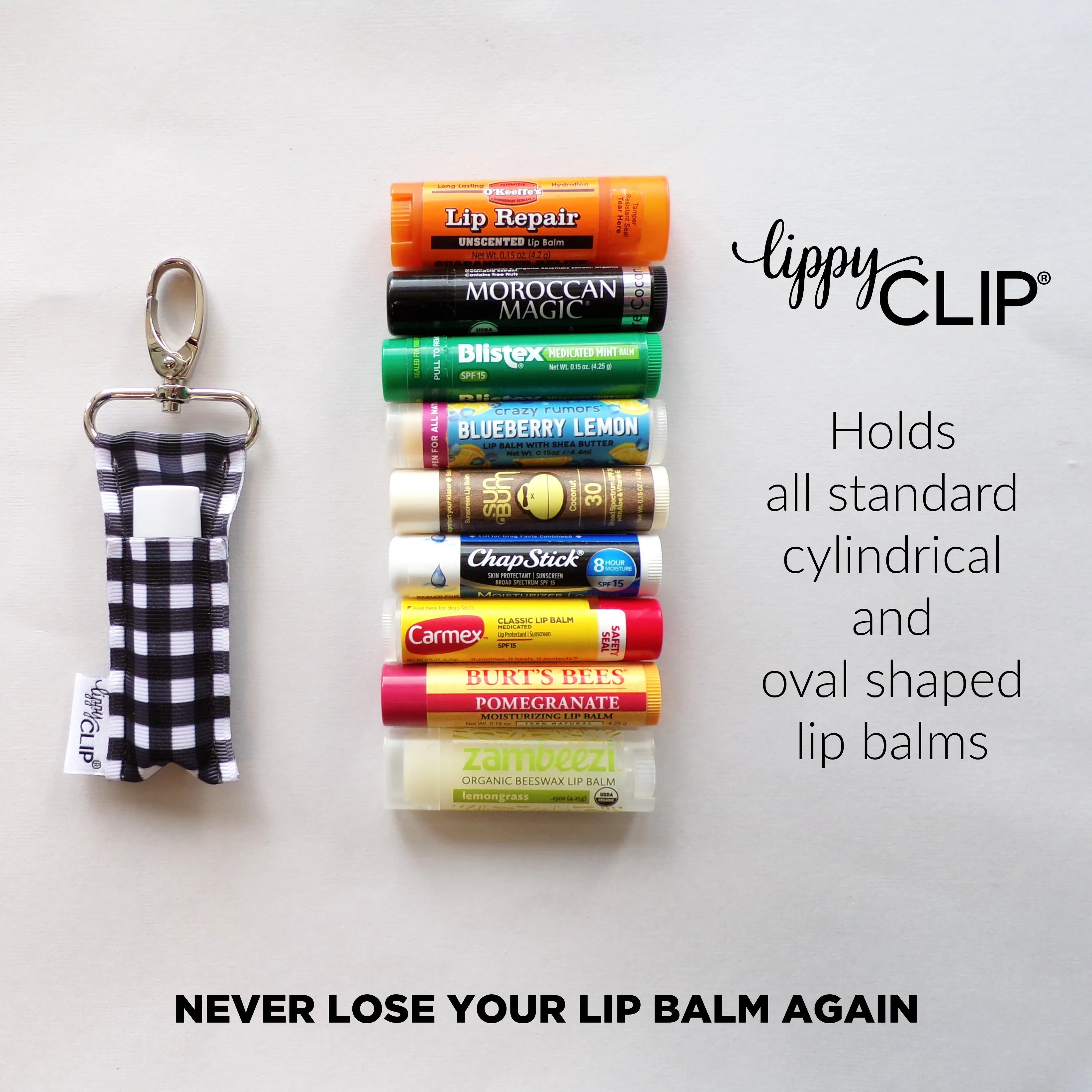 {LippyClip Lip Balm Holder} KISS ME I'M IRISH