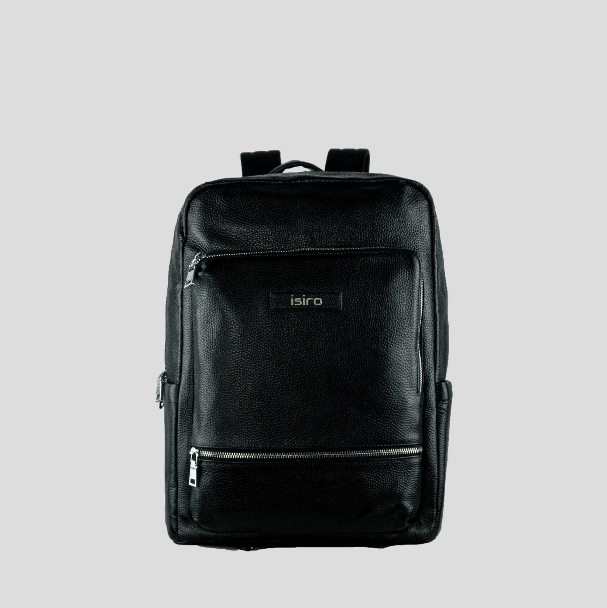 Raven Leather Backpack