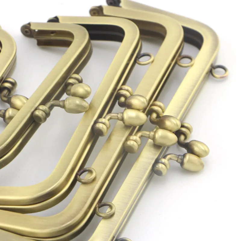 Retro Bronze Purse Frame With Screws Various Size 10cm/12.5cm/15cm/18cm/20.5cm Pick Size