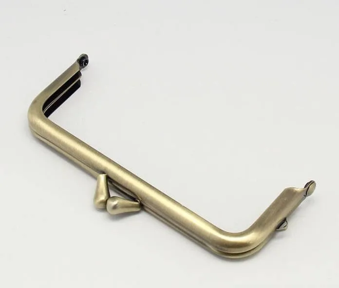 Retro Metal Purse Frame Clutch Purse Frame 11 x 4.5cm (4 x 2 inch) Three Colors