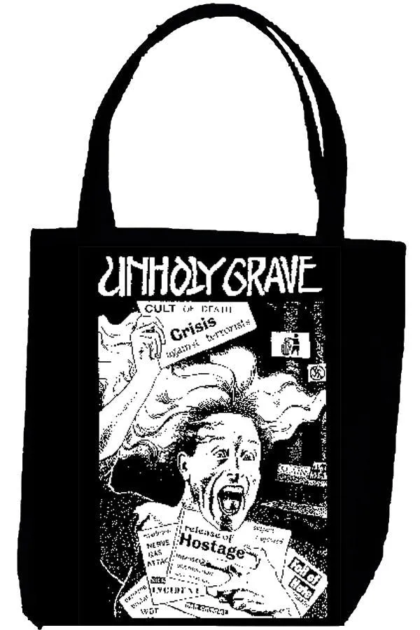 UNHOLY GRAVE tote