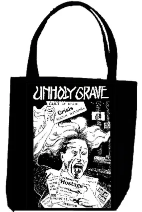 UNHOLY GRAVE tote