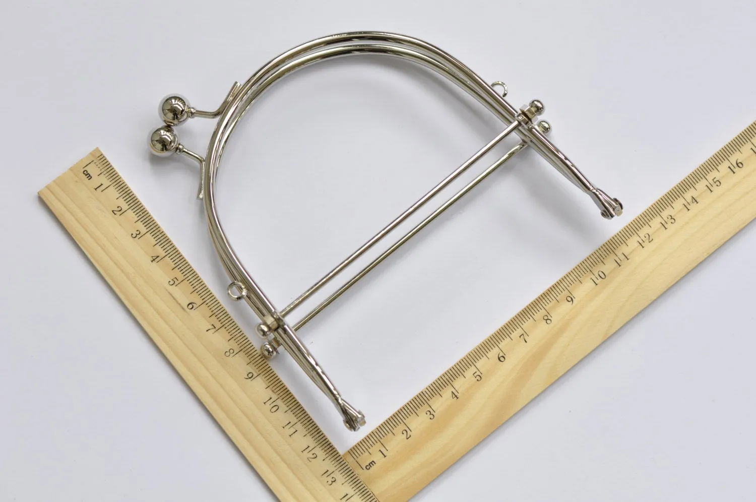 Vintage Silver High Quality Handle Purse Frame 11cm ( 4") A10498