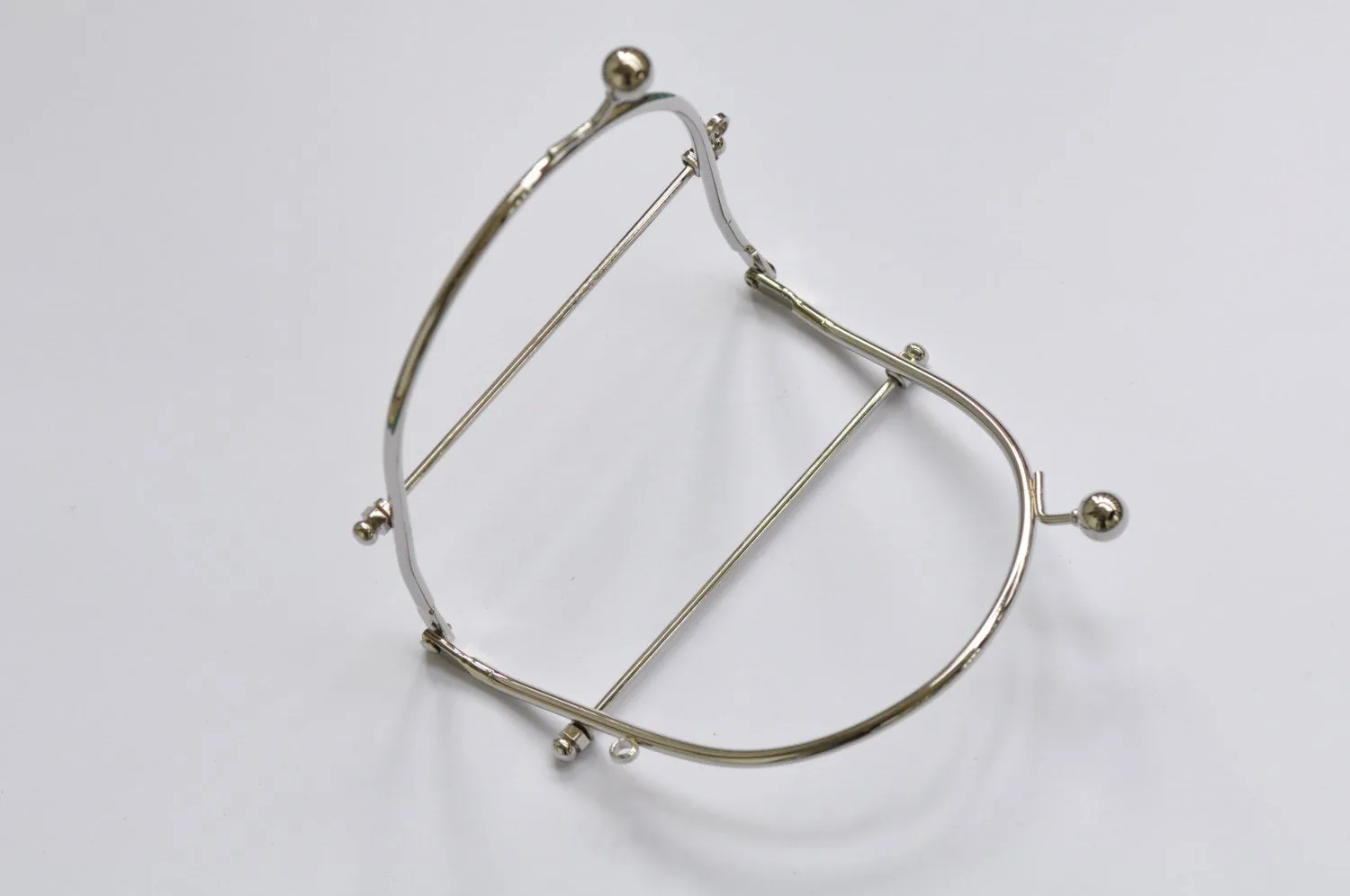 Vintage Silver High Quality Handle Purse Frame 11cm ( 4") A10498