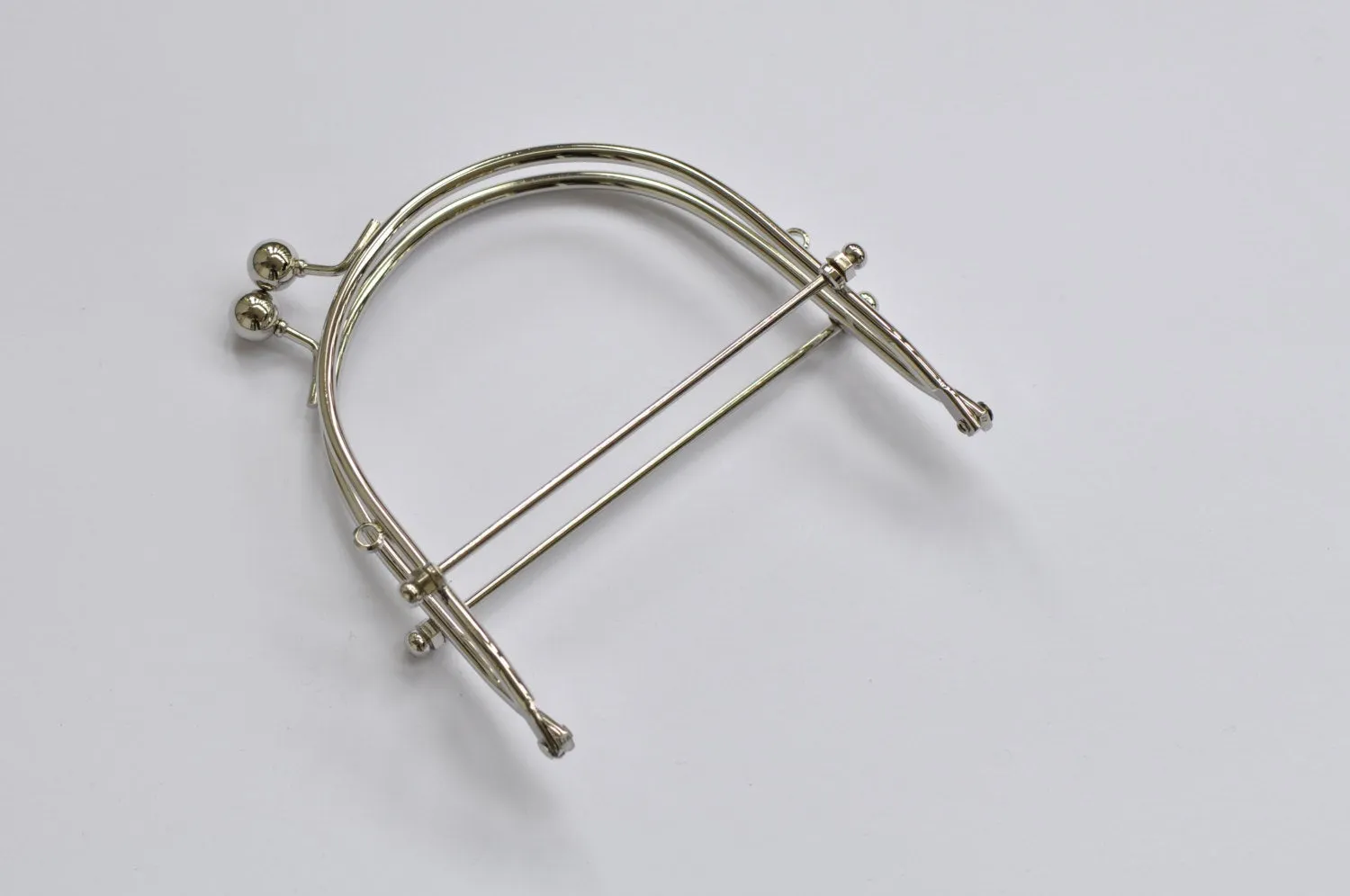 Vintage Silver High Quality Handle Purse Frame 11cm ( 4") A10498